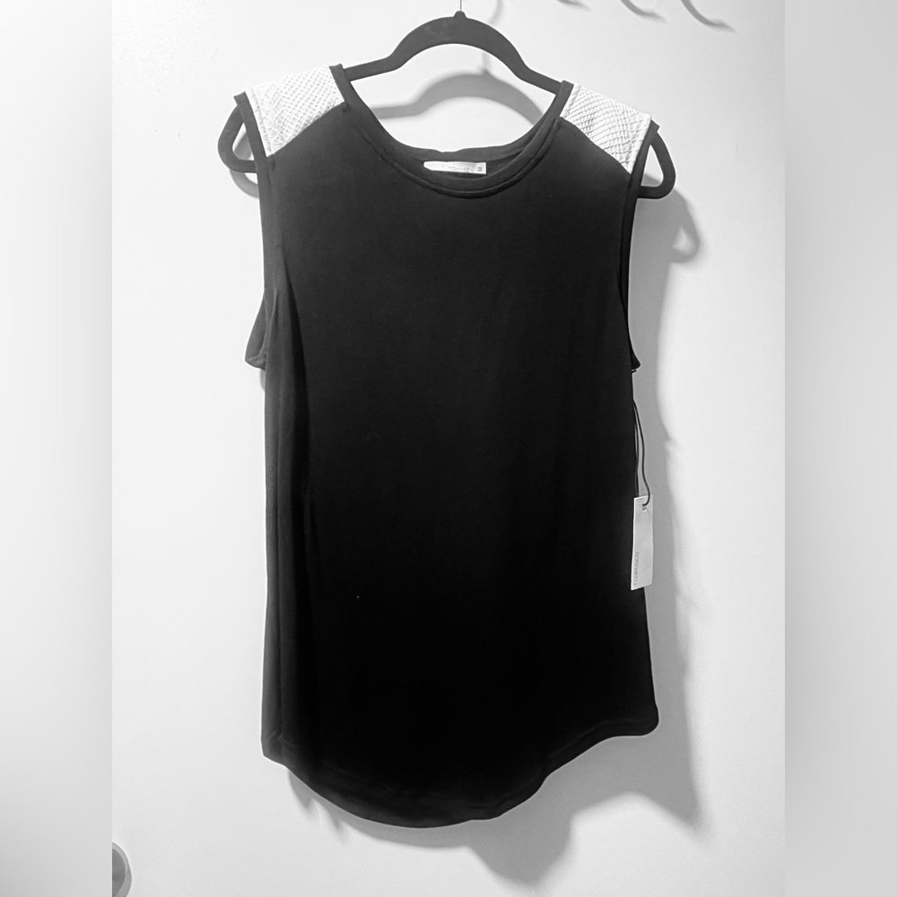 NWT Townsen Black Sleeveless Top